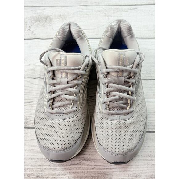 Brooks Women’s Addiction Walker Shoes Gray Leather Walking Sneakers Size 8.5 - Picture 7 of 11